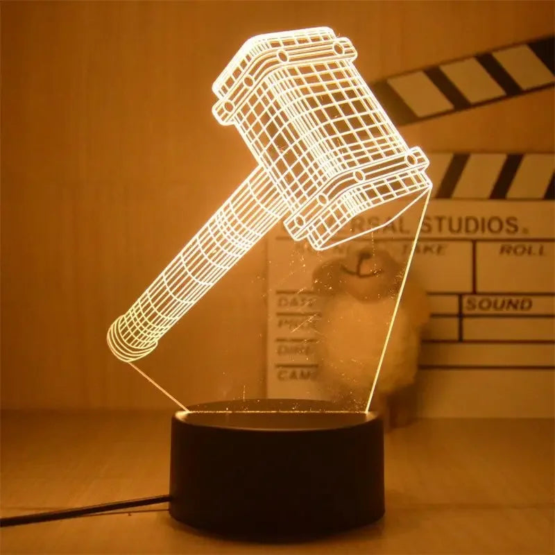 Disney Marvel 3D Light