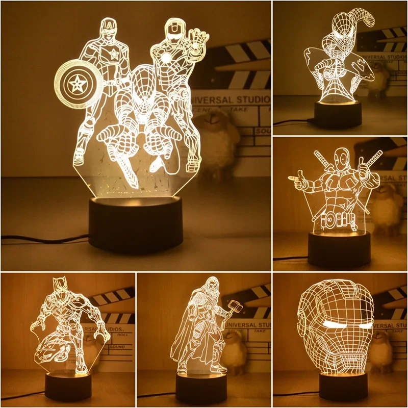 Disney Marvel 3D Light