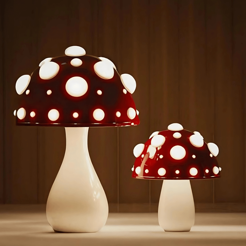 AMANITA MUSHROOM LAMP - techynook