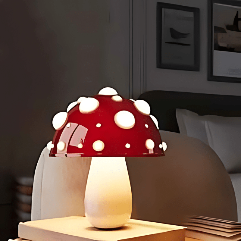 AMANITA MUSHROOM LAMP - techynook