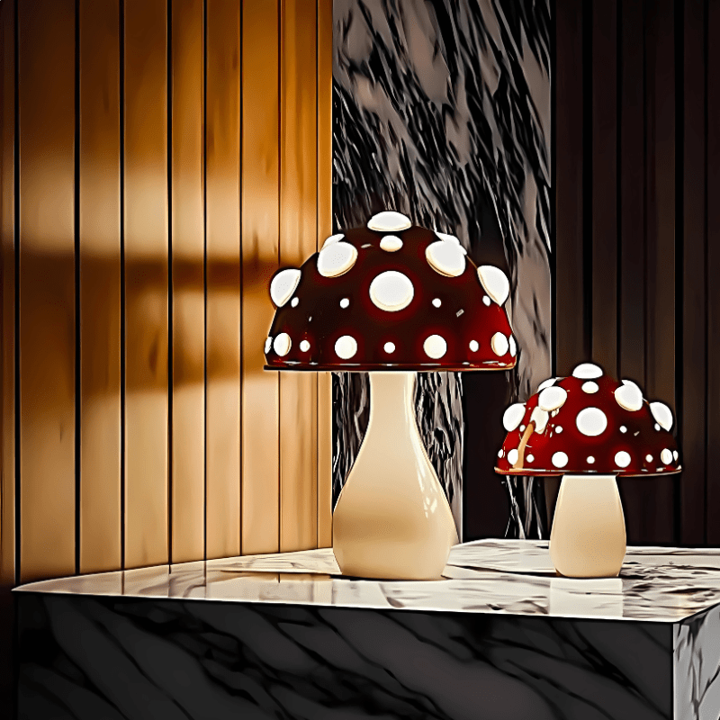 AMANITA MUSHROOM LAMP - techynook