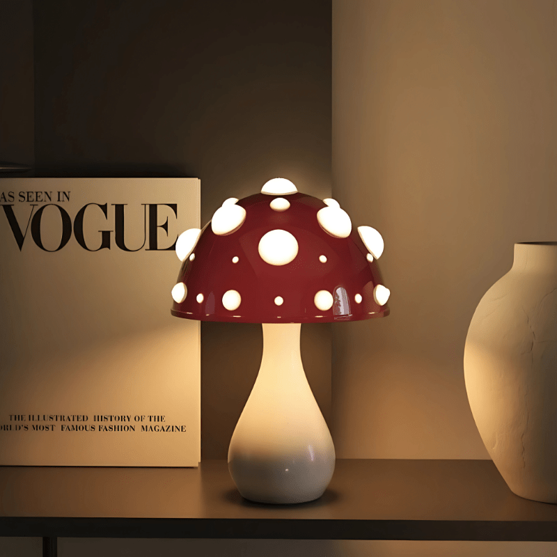 AMANITA MUSHROOM LAMP - techynook