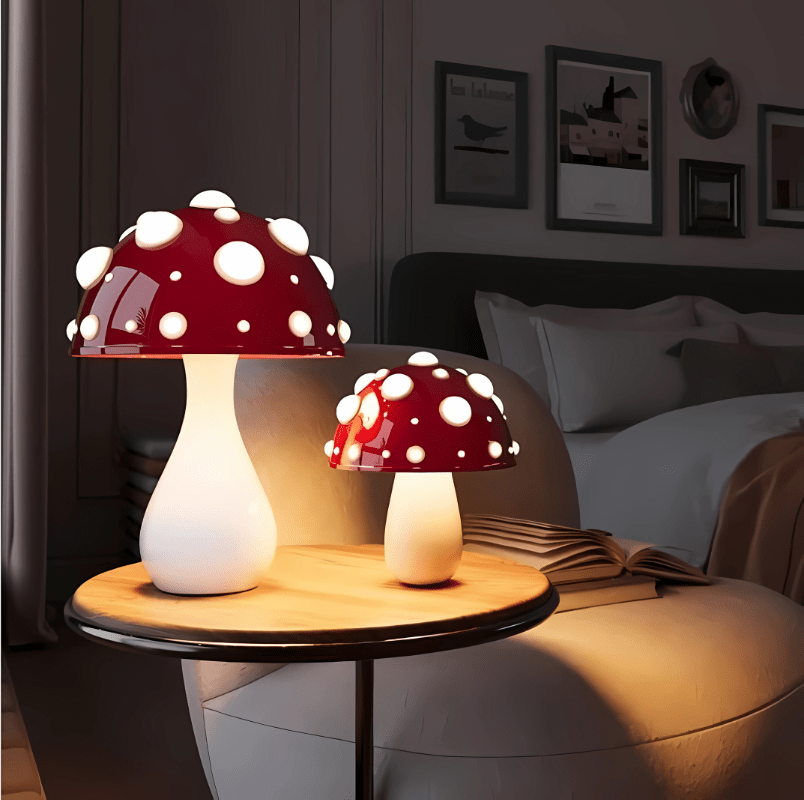 AMANITA MUSHROOM LAMP - techynook
