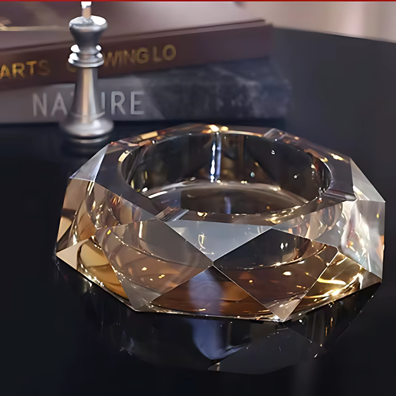 CRYSTAL ASHTRAY