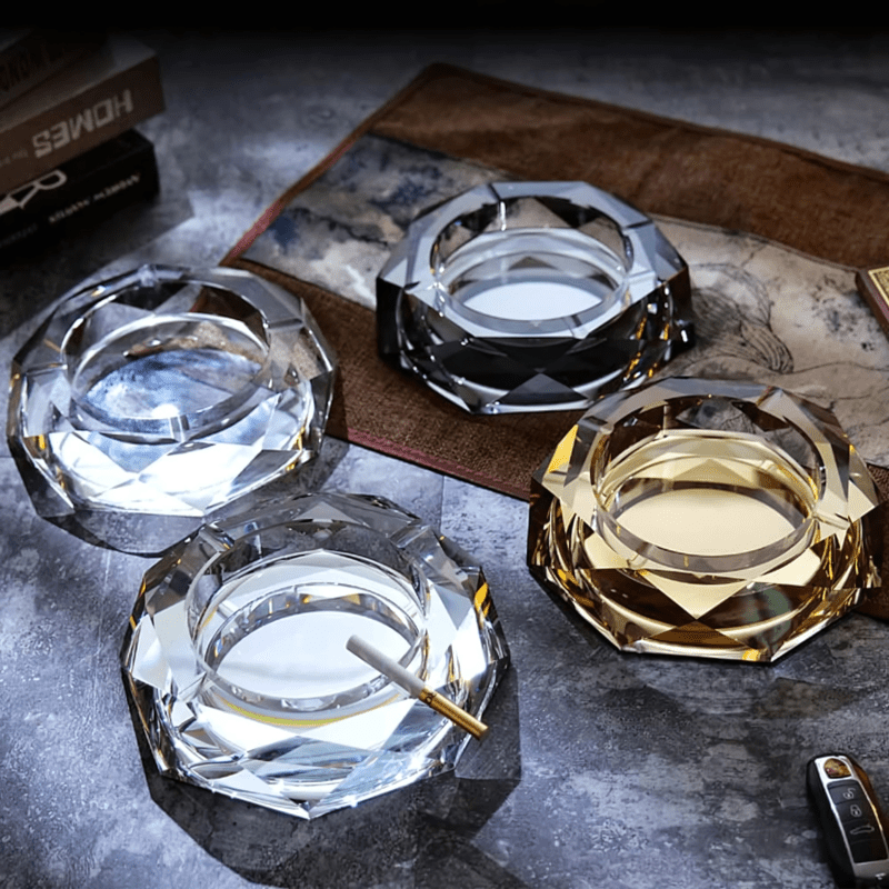 CRYSTAL ASHTRAY - techynook
