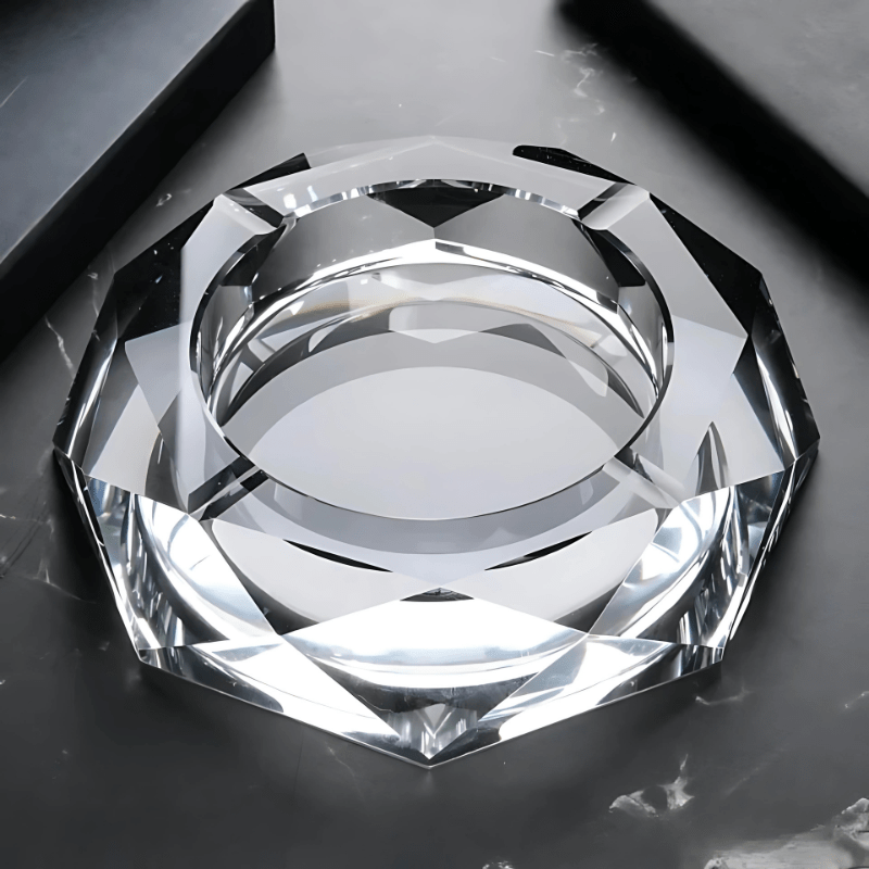 CRYSTAL ASHTRAY - techynook