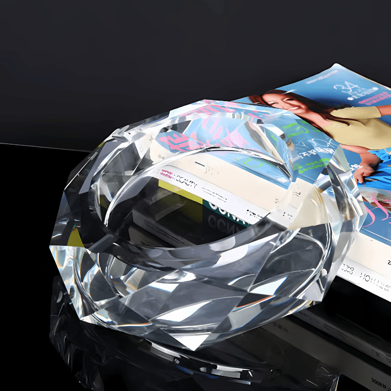CRYSTAL ASHTRAY - techynook