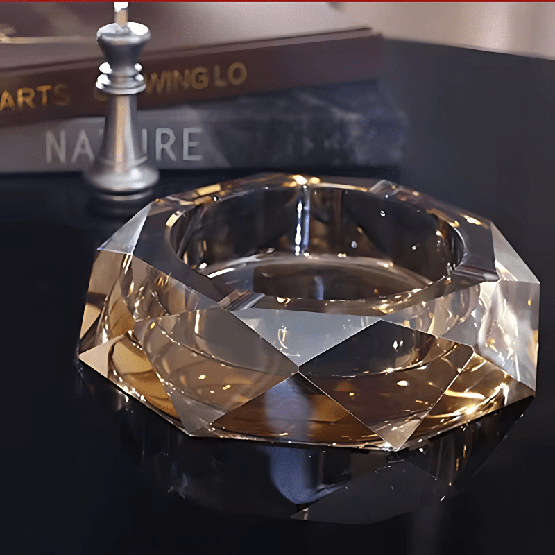 CRYSTAL ASHTRAY - techynook