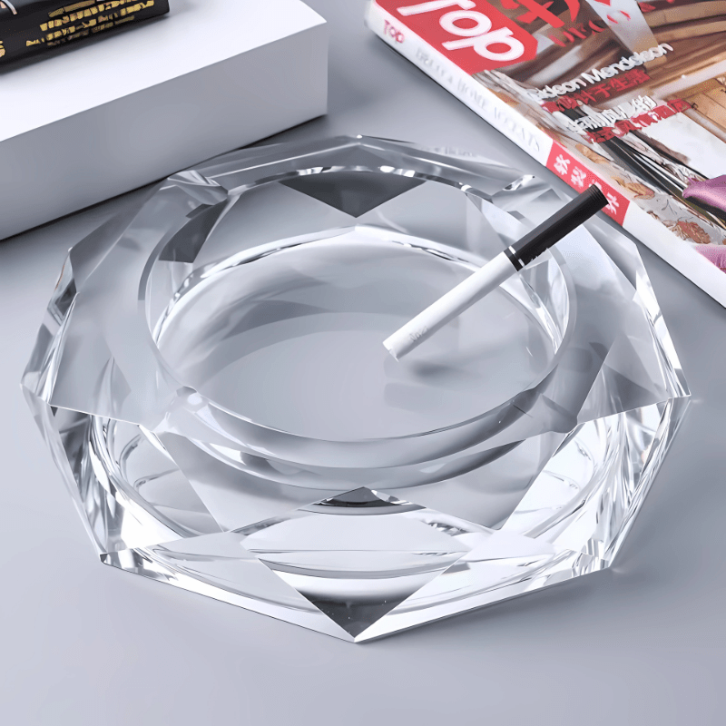 CRYSTAL ASHTRAY - techynook