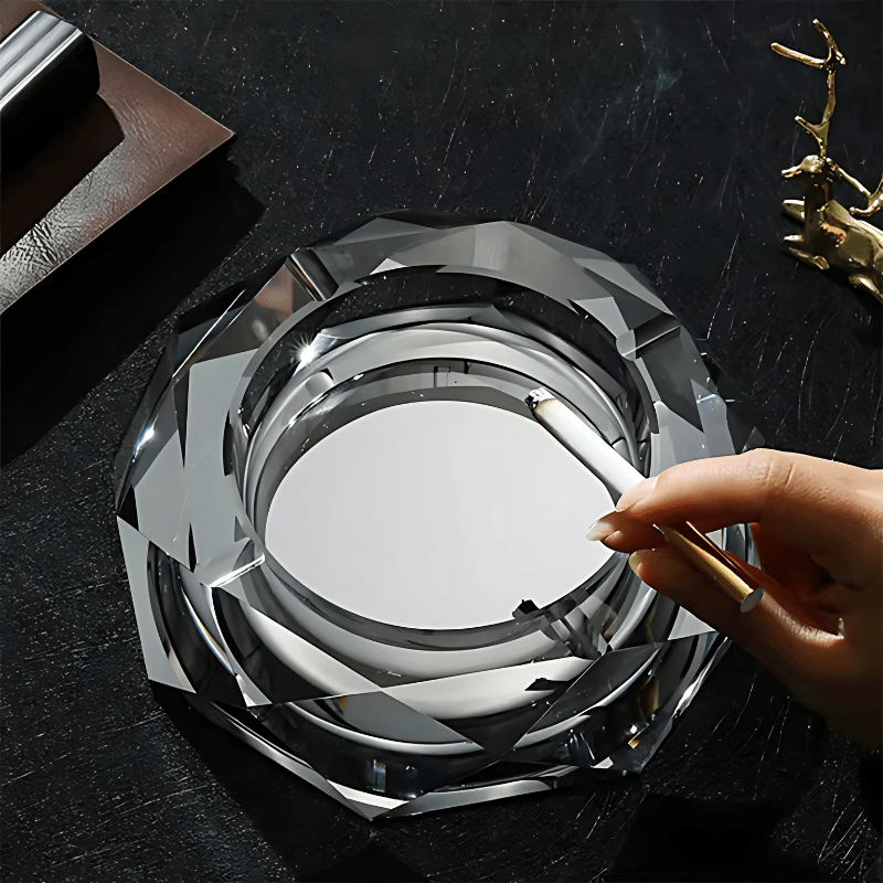 CRYSTAL ASHTRAY - techynook