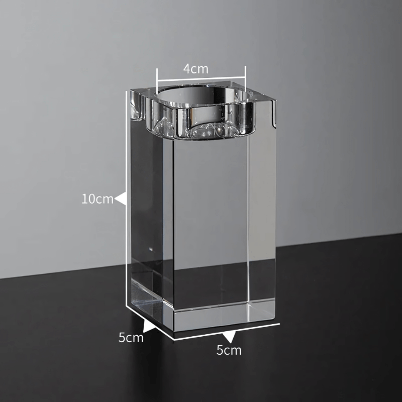 CRYSTAL CANDLE HOLDERS - techynook