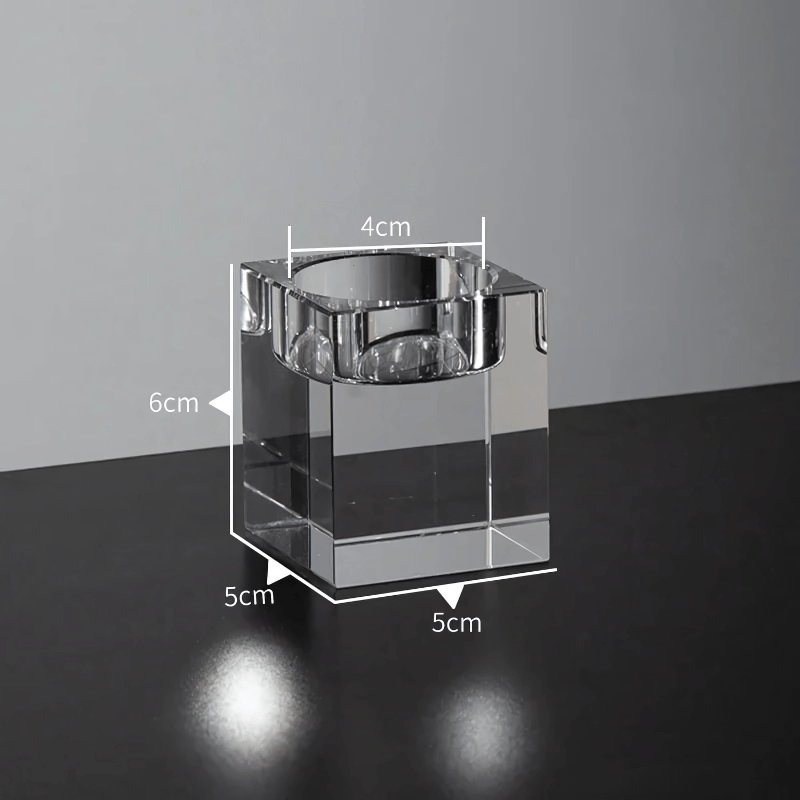 CRYSTAL CANDLE HOLDERS - techynook