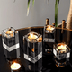 CRYSTAL CANDLE HOLDERS
