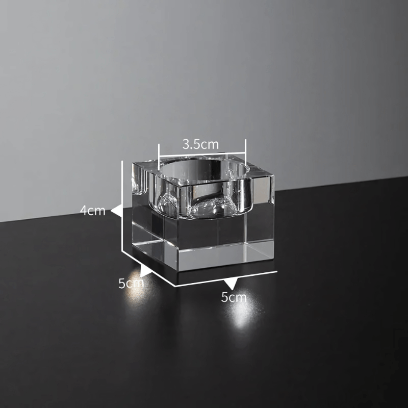 CRYSTAL CANDLE HOLDERS - techynook