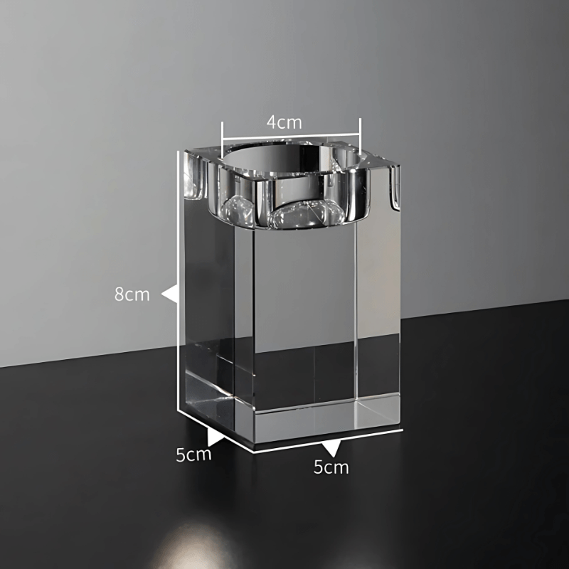 CRYSTAL CANDLE HOLDERS - techynook