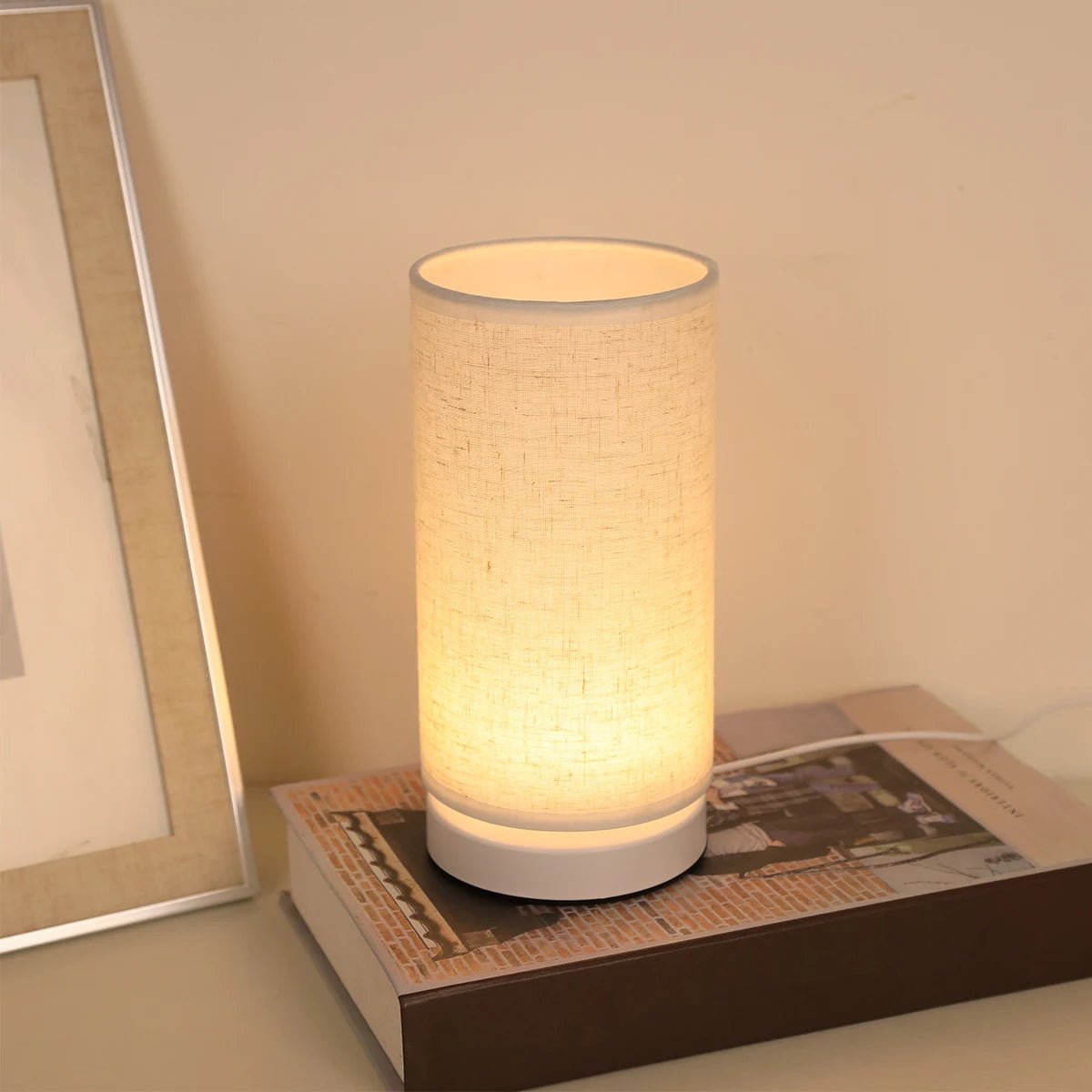 Cylinder desk lamp - techynook