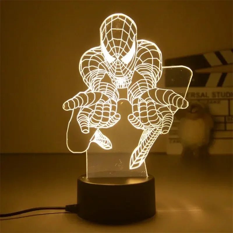 Disney Marvel 3D Light - techynook