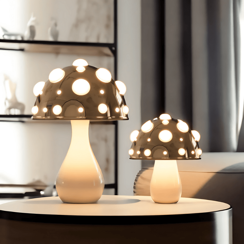 LEPIOTA MUSHROOM LAMP - techynook