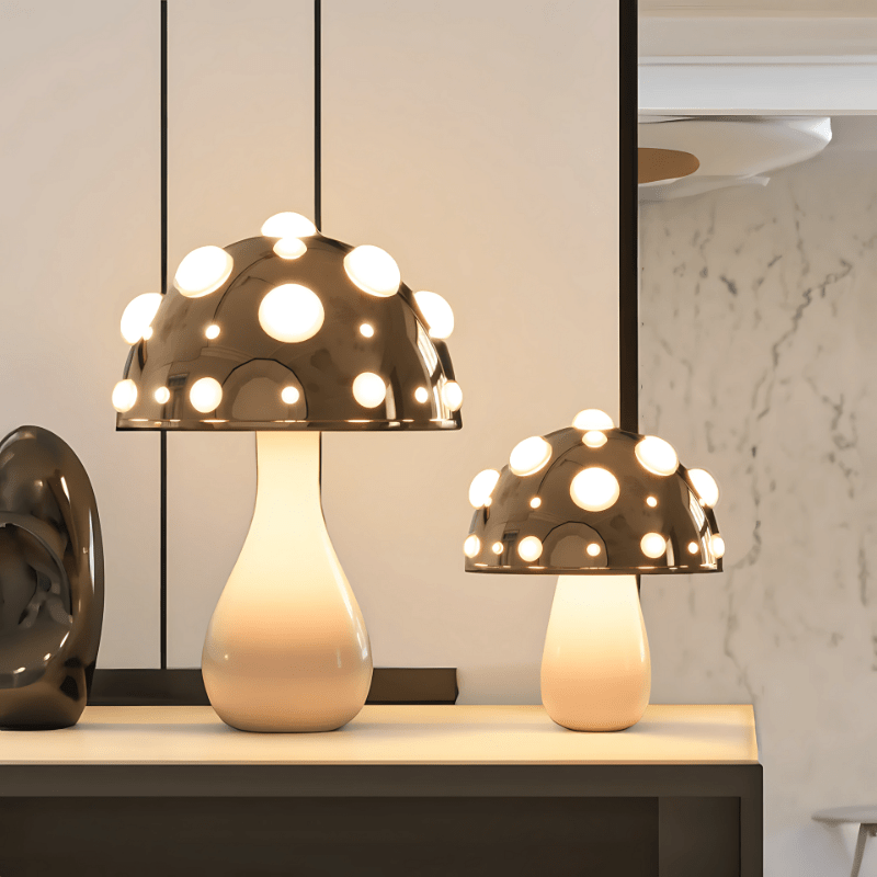 LEPIOTA MUSHROOM LAMP - techynook
