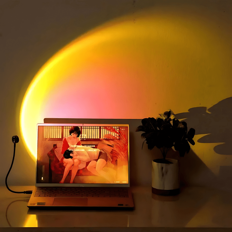 MINI USB SUNSET LAMP - techynook