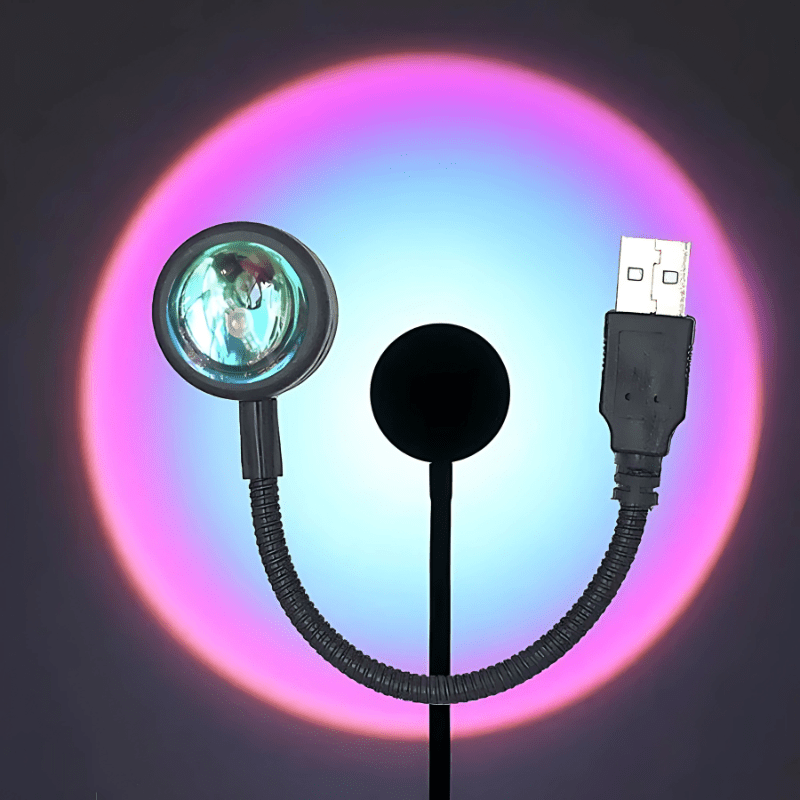 MINI USB SUNSET LAMP - techynook
