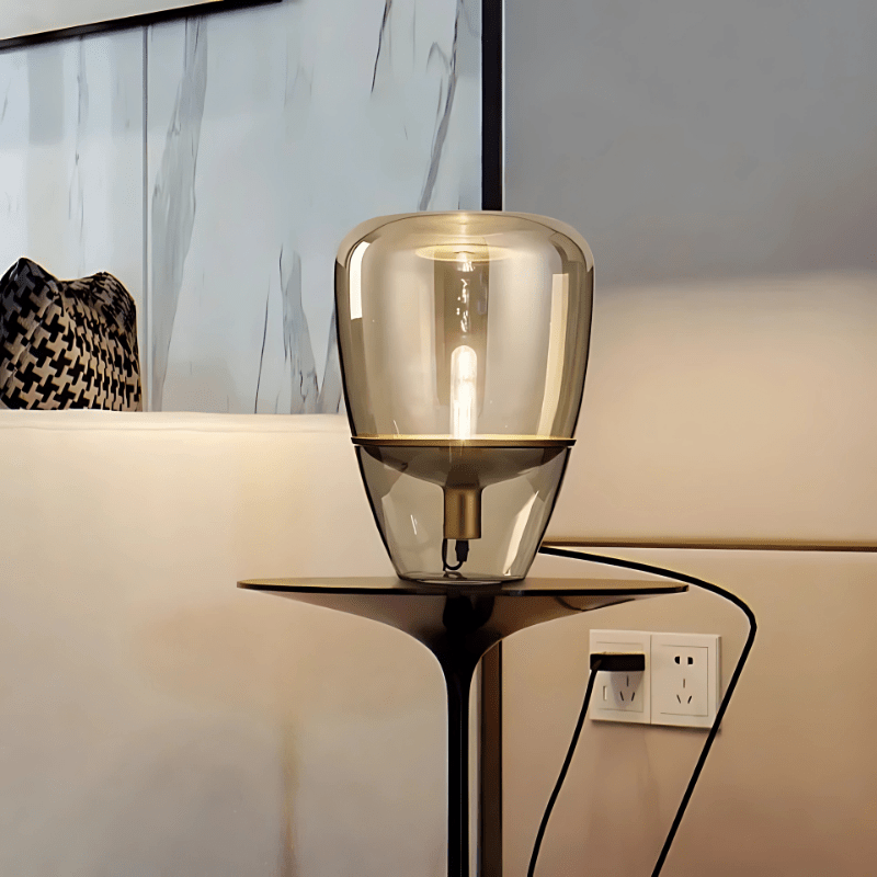 OPULENT COGNAC LAMP - techynook