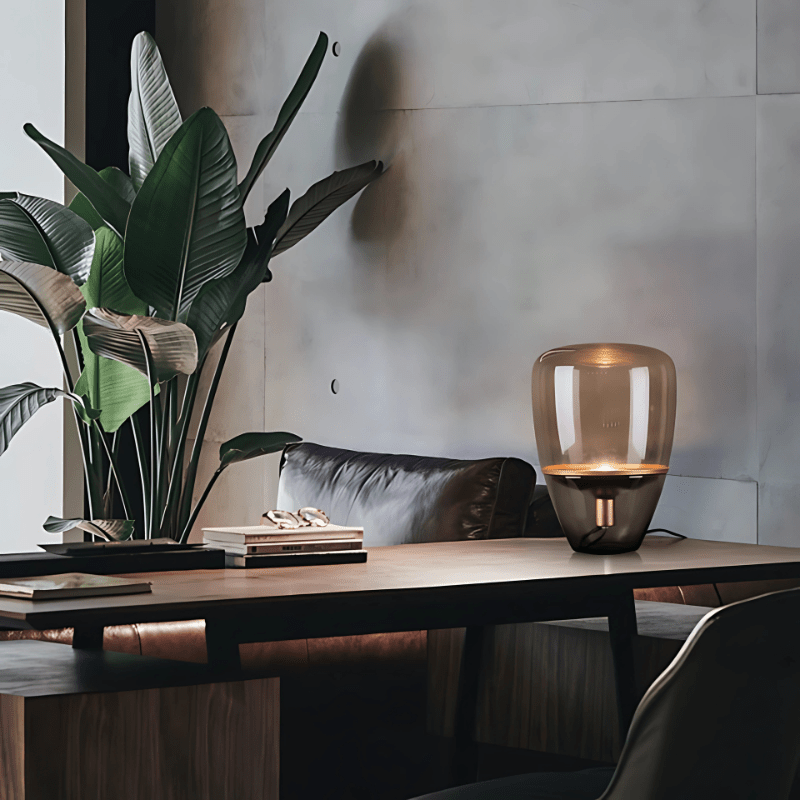 OPULENT COGNAC LAMP - techynook