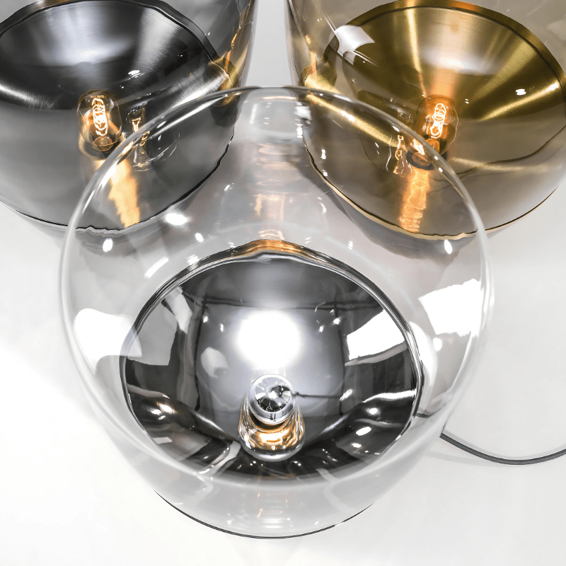 OPULENT SMOKE GRAY LAMP - techynook
