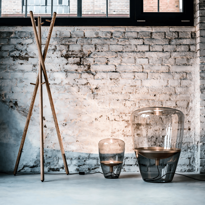 OPULENT SMOKE GRAY LAMP - techynook