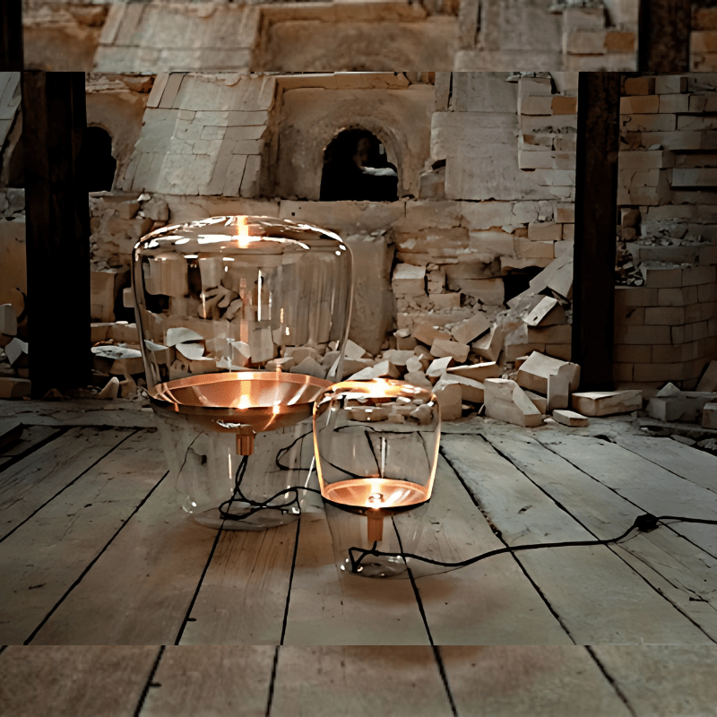 OPULENT TRANSPARENT LAMP - techynook