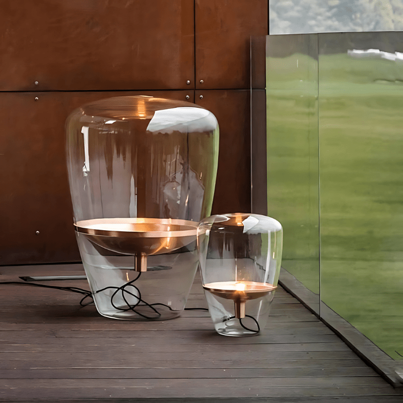 OPULENT TRANSPARENT LAMP - techynook