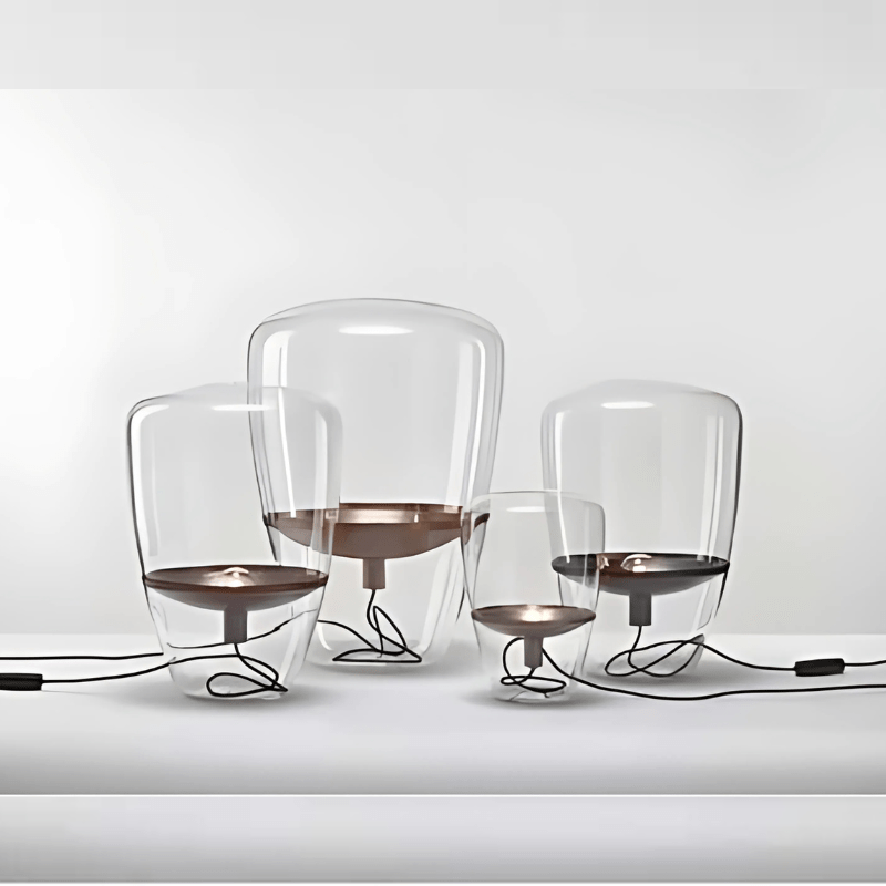 OPULENT TRANSPARENT LAMP - techynook