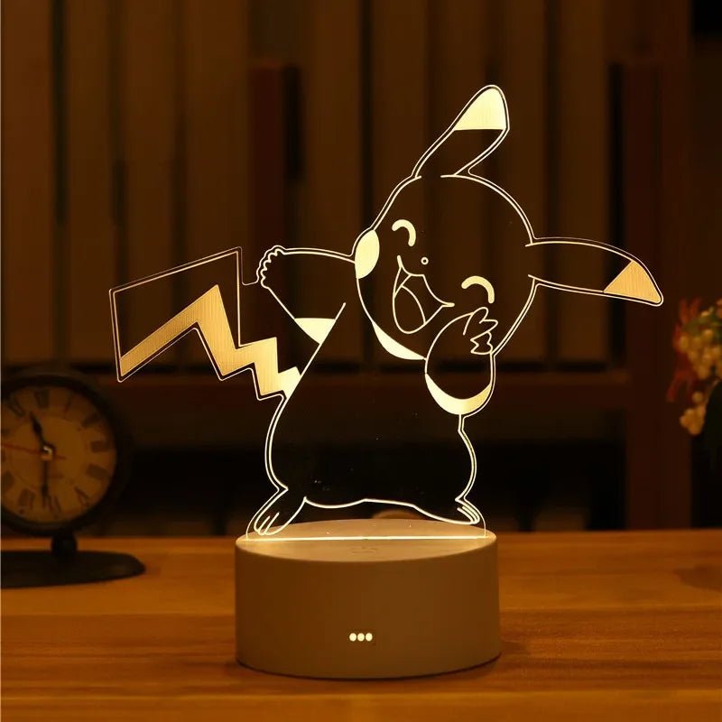 Pokemon Go Anime 3D Light - techynook