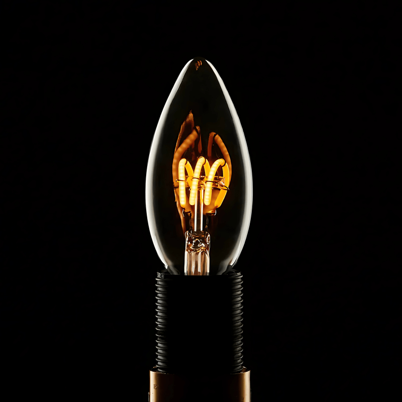 VINTAGE EDISON BULB — CANDLE - techynook