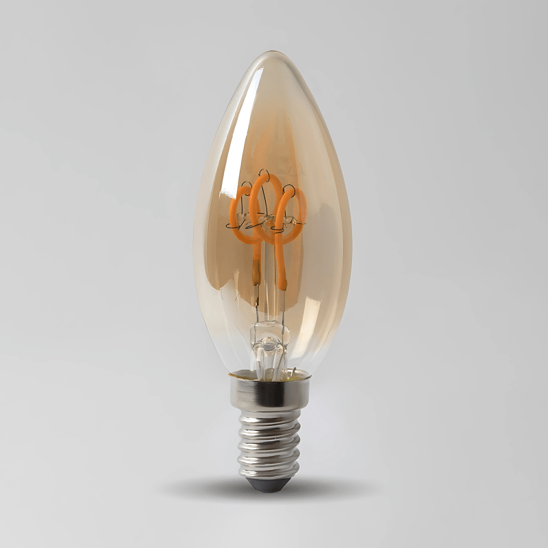 VINTAGE EDISON BULB — CANDLE - techynook