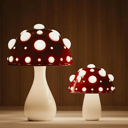 AMANITA MUSHROOM LAMP - techynook