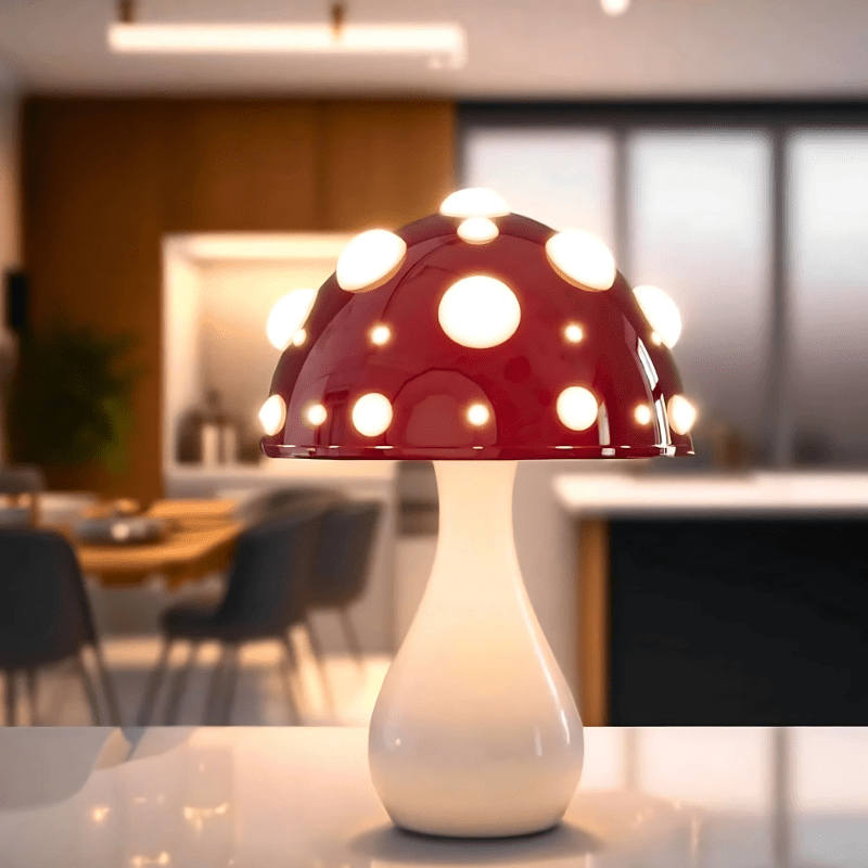AMANITA MUSHROOM LAMP - techynook