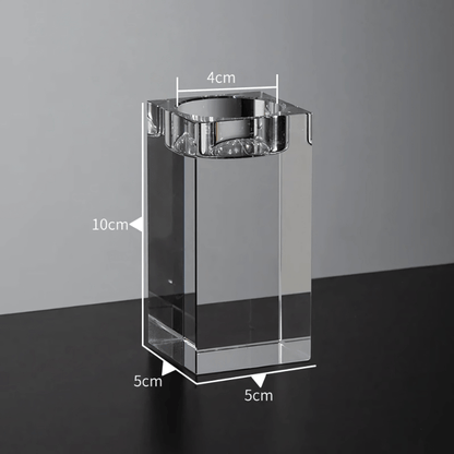CRYSTAL CANDLE HOLDERS - techynook