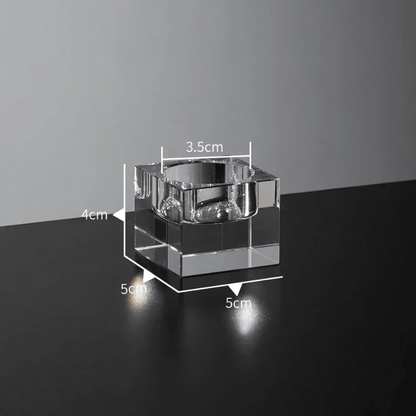 CRYSTAL CANDLE HOLDERS - techynook