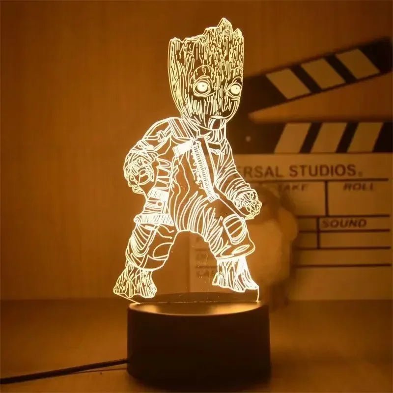 Disney Marvel 3D Light - techynook