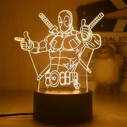 Disney Marvel 3D Light - techynook
