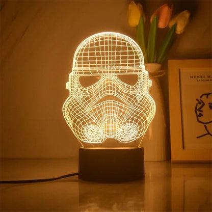 Disney Marvel 3D Light - techynook