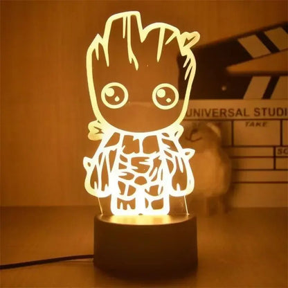 Disney Marvel 3D Light - techynook