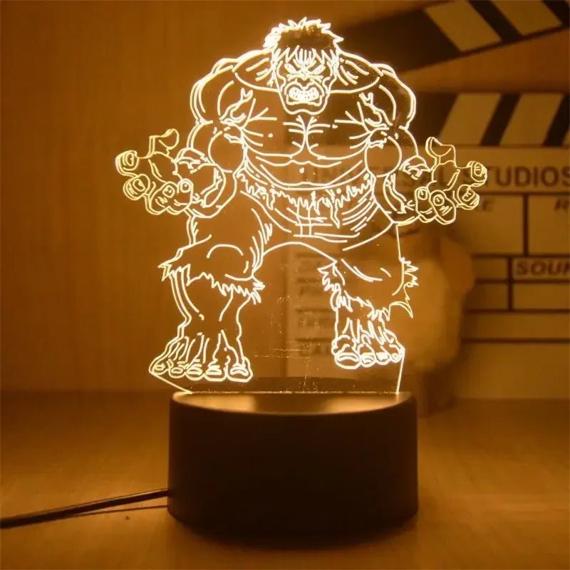 Disney Marvel 3D Light - techynook
