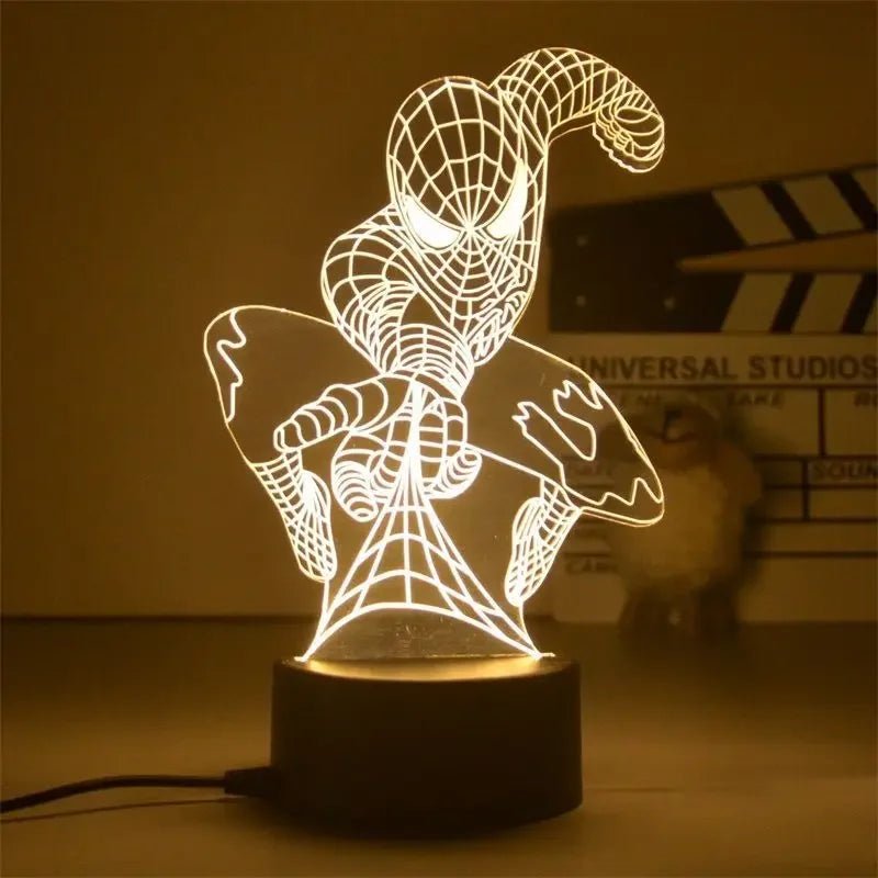 Disney Marvel 3D Light - techynook