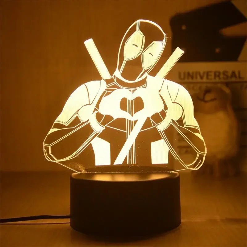 Disney Marvel 3D Light - techynook