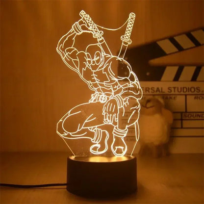 Disney Marvel 3D Light - techynook