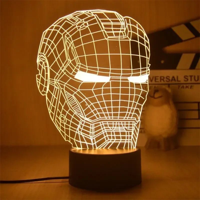 Disney Marvel 3D Light - techynook