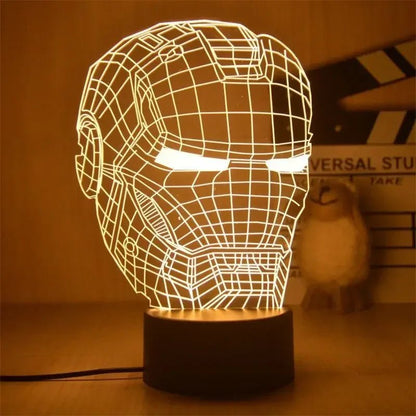 Disney Marvel 3D Light - techynook