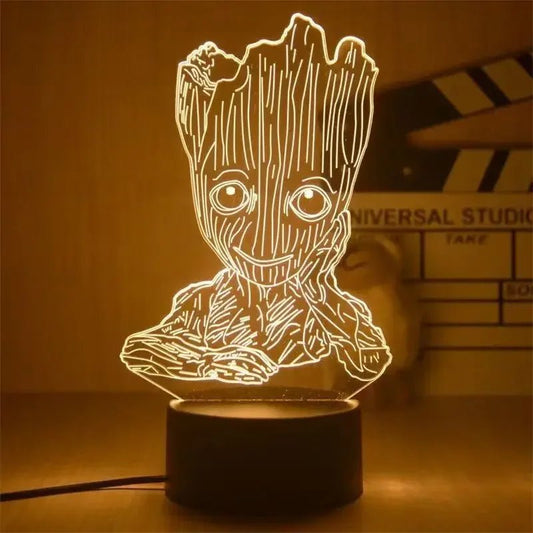 Disney Marvel 3D Light - techynook